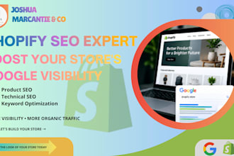 optimize your shopify store SEO for higher google rankings