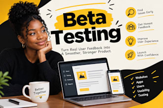 do beta testing user testing website testing app testing usability testing