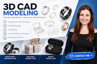 edit format and redesign smart ring wearable tech stackable jewelry watch cases