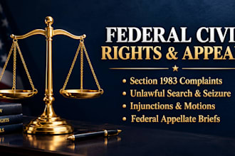draft a federal civil rights complaint for unlawful search and seizure