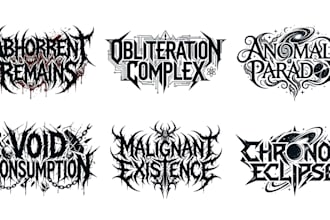 do brutal death technical death progressive deathcore logo