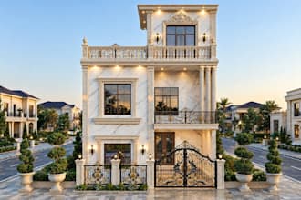 create photorealistic 3d architectural renderings and exterior design