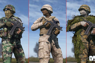 create custom dayz clothing, weapons, gear and skins
