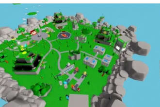 build a high quality roblox map, lobby, models and environment