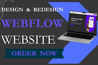 build webflow website, design redesign webflow website, figma to webflow framer