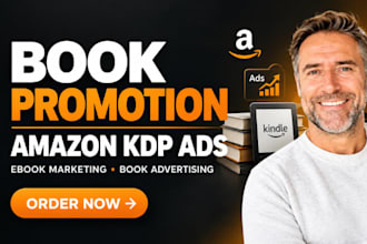 do book promotion and amazon kdp ads for ebook promotion and book advertising