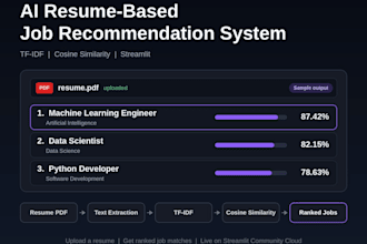build a recommendation systems