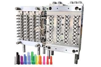design pet bottle and container molds, preform molds and tooling