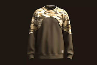 design 3d fashion clothing, clo 3d, hoodie, mockups,3d garment, pattern drawing