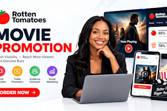 promote rotten tomatoes movie to increase visibility porconmeter and tomatomete