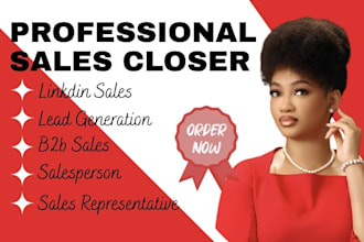 be sales closer salesperson b2b sales linkedin sales sales leads online sales