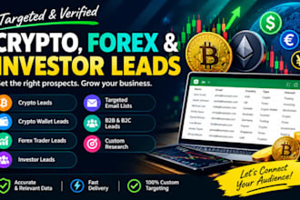 target hot new crypto leads forex lead crypto emails list