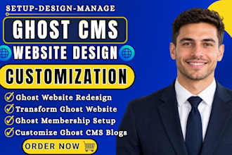 customize ghost cms website using ghost cms ghost blog website migrate to ghost