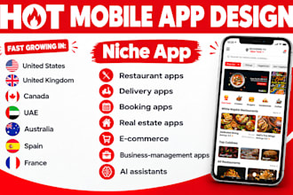 ai mobile app development mobile app design chatbot, assistant, delivery booking