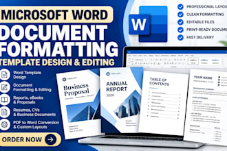 do microsoft word document formatting edit ms word document template design