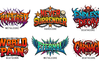 do metalcore hardcore deathcore and beatdown metal logo