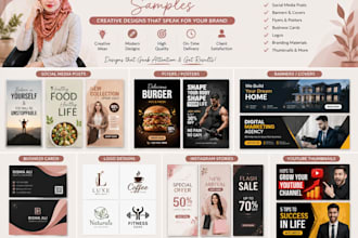 design social media posts and graphics