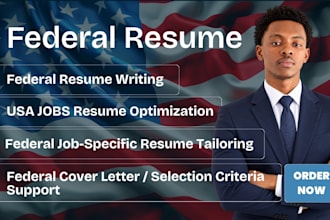 write a targeted usajobs federal resume