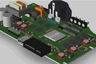 design pcb design, kicad pcb layout, schematic and manufacturing files