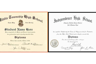 high school diploma certificate college diploma university degree certificate