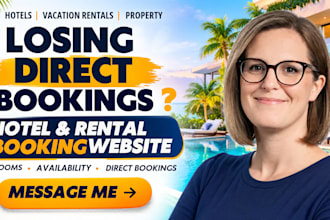 build a wordpress hotel booking or vacation rental website for direct bookings