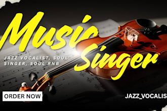sing rnb soul vocals, male singer, jazz and soulful rnb vocalist song arranger