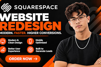 redesign squarespace website, squarespace website redesign, squarespace redesign