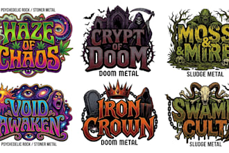 do stoner metal sludge metal doom metal psychedelic logo