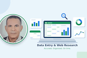 do professional web research and market research
