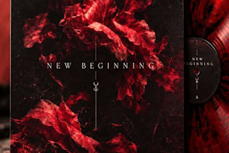 design unique album, single or vinyl cover artwork