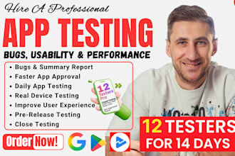 do app testing 12 android app tester goggle play closed testing 20 user tester