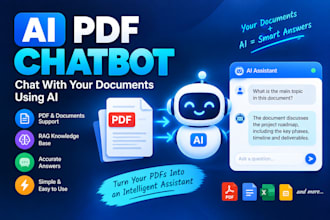 build an ai chatbot for your PDF documents using rag