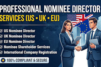 provide us uk nominee director eu nominee director company registration