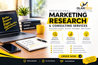 conduct market research and competitor analysis