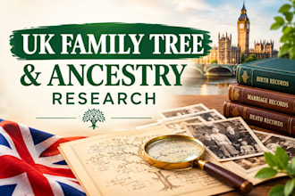 research your UK family tree and ancestry records