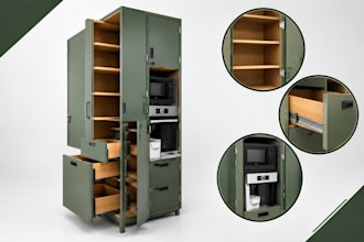 design kitchen cabinetry furniture cad joinery drawings and cnc files