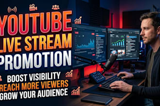 promote your youtube live stream and increase livestream visibility