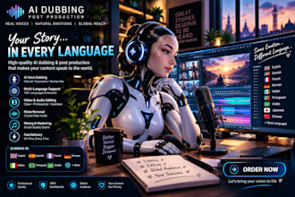 dub your videos in any language with ai voice and lip sync