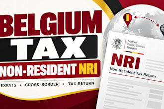 file belgian non resident tax return nri france netherlands luxembourg germany