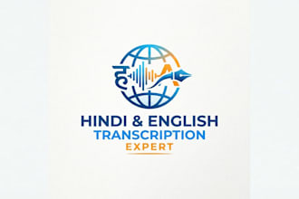 do flawless hindi transcription and data entry as an expert stenographer