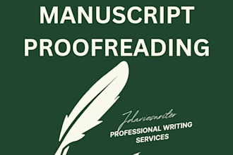 professionally edit and proofread your poetry collection or manuscript