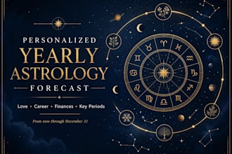 create your yearly astrology forecast and energy report