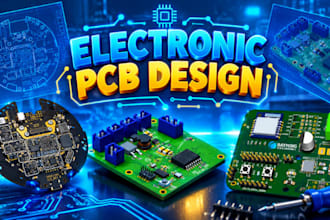 design professional pcb in kicad, ready for manufacturing