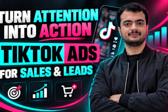setup and manage tiktok ads for sales and lead generation