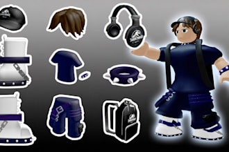 create 3d roblox ugc accessories, ugc models, and clothing designs