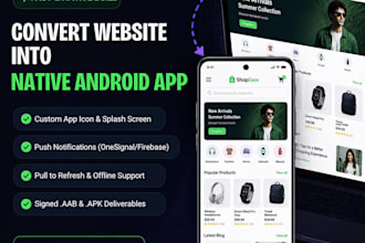 convert your website into a professional android app