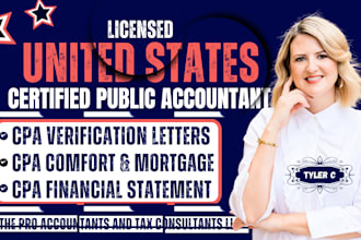prepare CPA comfort, mortgage, income verification, expense ratio and ownership