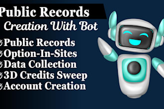 do public records creation with bot