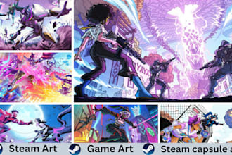 do steam capsule game art steam artwork game header store banner steam cover art