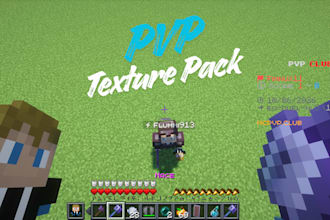 create a custom minecraft pvp 16x texture pack